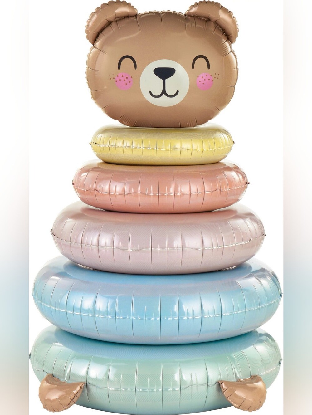 Anagram 43 Inch Stacker Bear Foil Balloon
